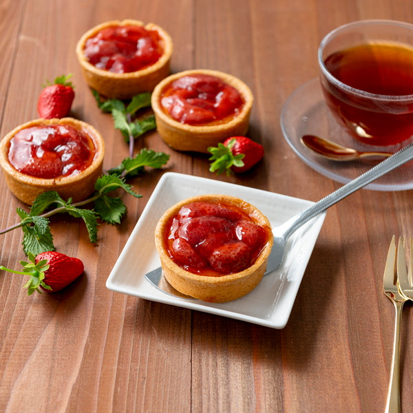 【母の日ギフト】Mホシフルーツ　あまおう苺のチーズケーキタルト　５個