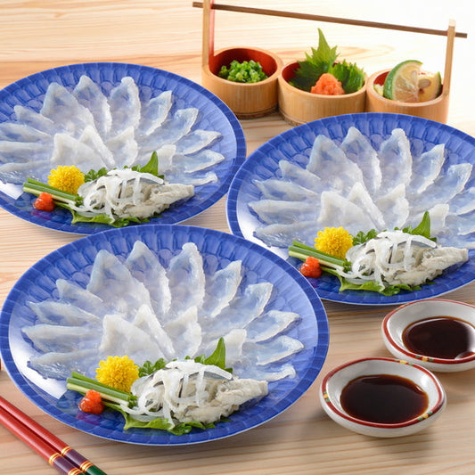 【母の日ギフト】日髙本店　とらふぐ刺身小皿セット