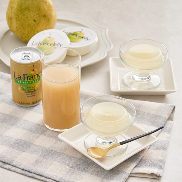 【母の日ギフト】ラ・フランスゼリー＆ジュースセット
