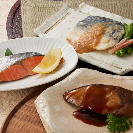 【母の日ギフト】氷温熟成　煮魚・焼魚ギフトセット［彩］