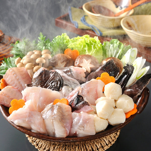 【お歳暮熨斗】関とら本店　あんこう鍋うどんセット