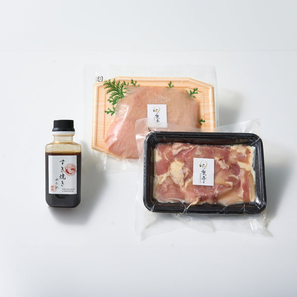 【お歳暮熨斗】けい樂亭　阿波尾鶏すき焼きセット