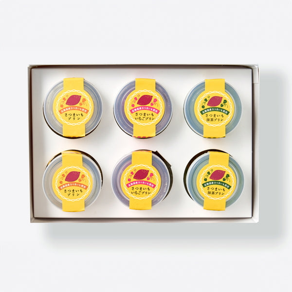【お歳暮熨斗】北海道さつまいもプリンセット　６個