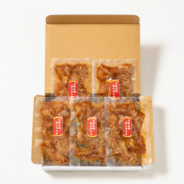 【お歳暮熨斗】九州産天然真鯛漬け丼の素