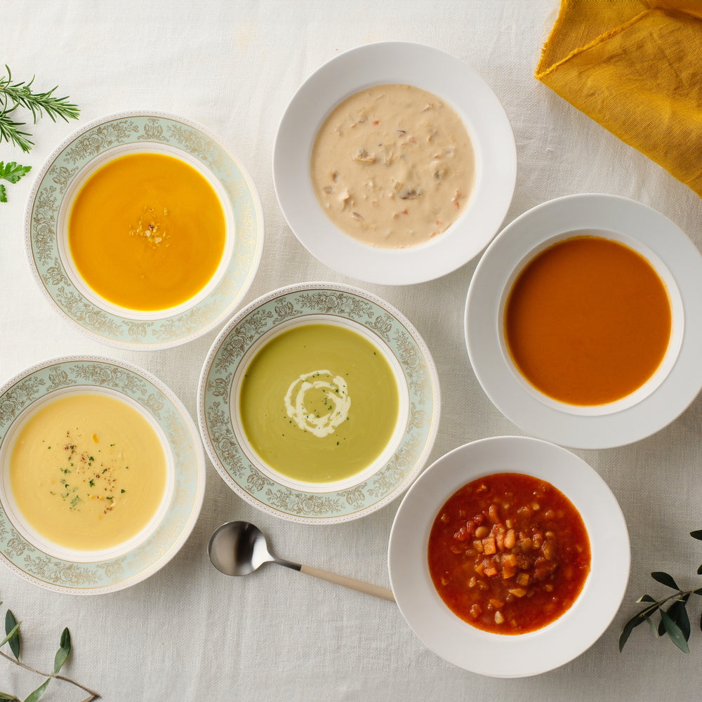 【ギフトカード】明治36年創業 「日比谷松本楼」 スープ6種食べ比べ