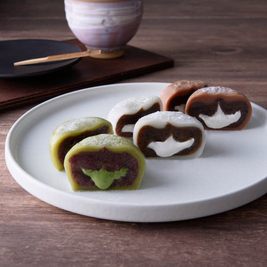 【ギフトカード】大福の「ひむか屋」　とろ～りクリーム大福　3種食べ比べ（12個）