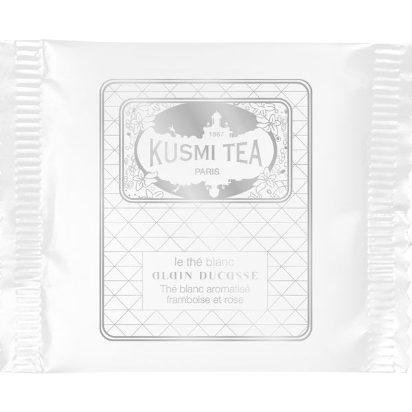 KUSMI TEA テ　ブラン　アラン・デュカス(24枚ティーバッグ)