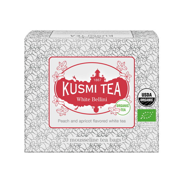 KUSMI TEA ホワイトベリーニ 20ティーバッグ(2個セット)