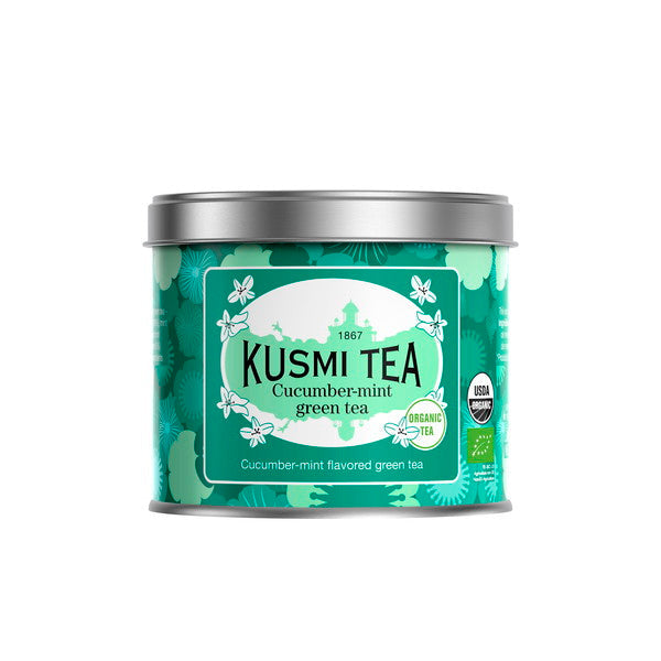 KUSMI TEA グリーンキューカンバーミント 100g缶(2個セット)