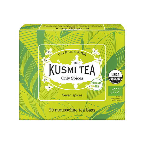 KUSMI TEA オンリースパイス 20ティーバッグ 2個セット