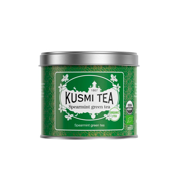 KUSMI TEA グリーンスペアミント 100g缶