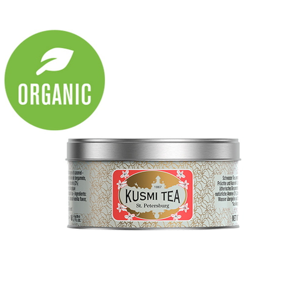 【ギフトカード】仏産オーガニックティーメゾン　KUSMI TEA（クスミティー）お洒落なミニ缶　飲み比べ