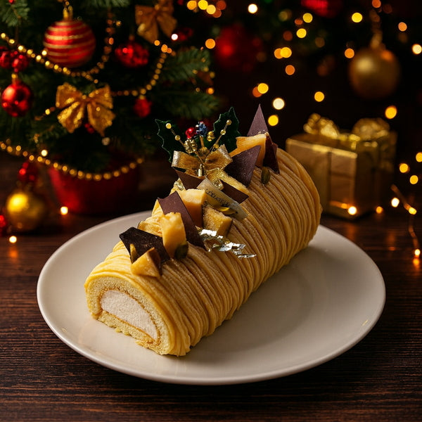 shirokane sweets TOKYO　白金ブッシュドノエル（幻のさつまいも　シルクスイート）