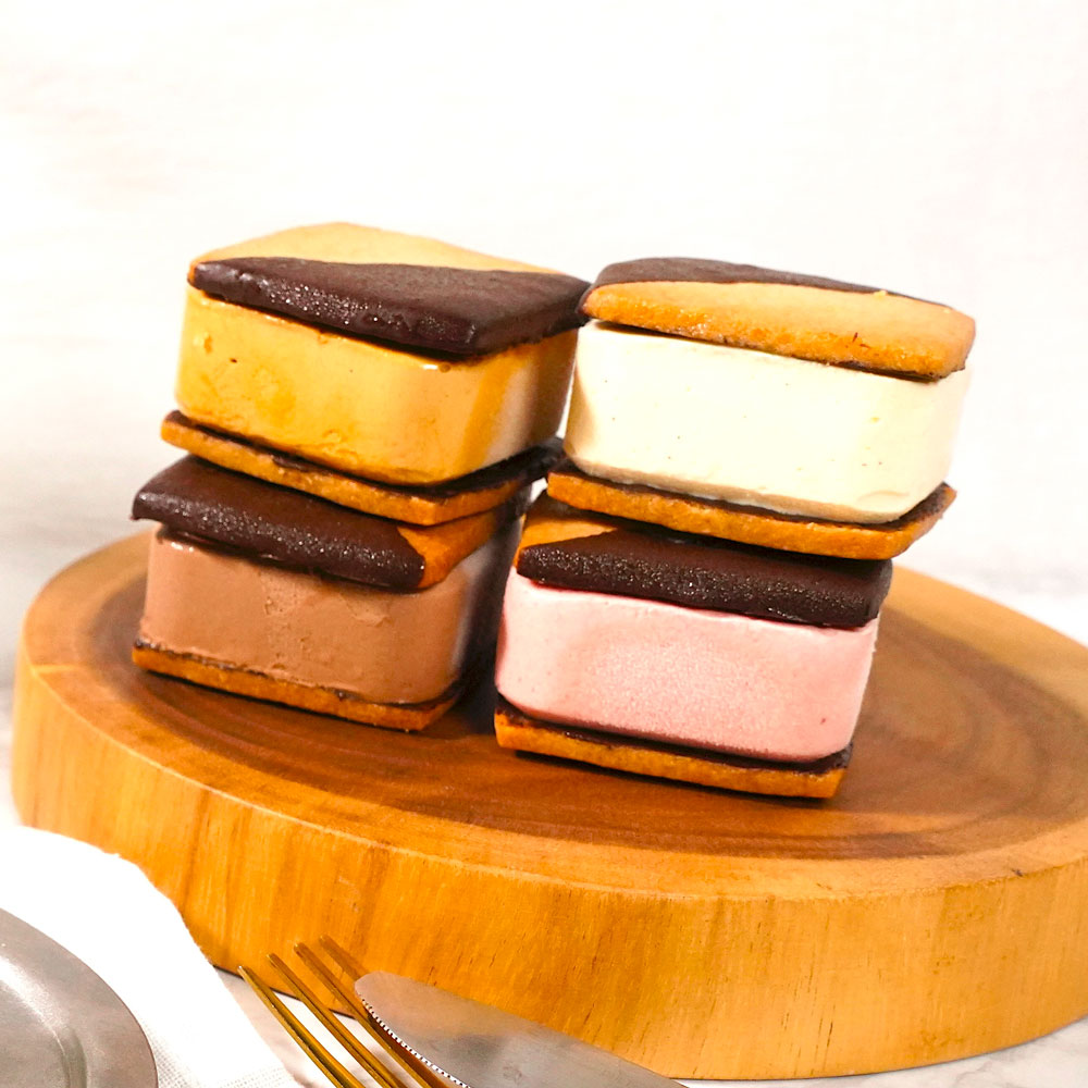 【ギフトカード】白金スイーツ アイスショコラクッキーサンド 4個