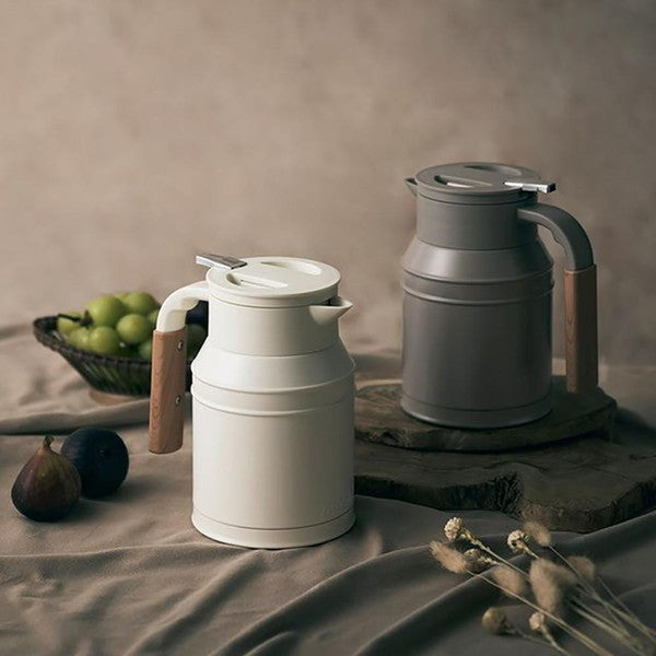 mosh! 電気ケトル0.8L 空焚き防止機能付き（ブラウン）