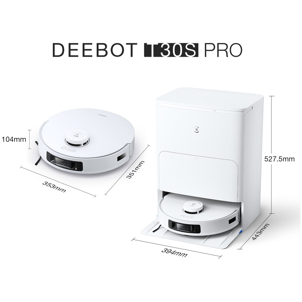 エコバックス DEEBOT T30S PRO お掃除ロボット ホワイト