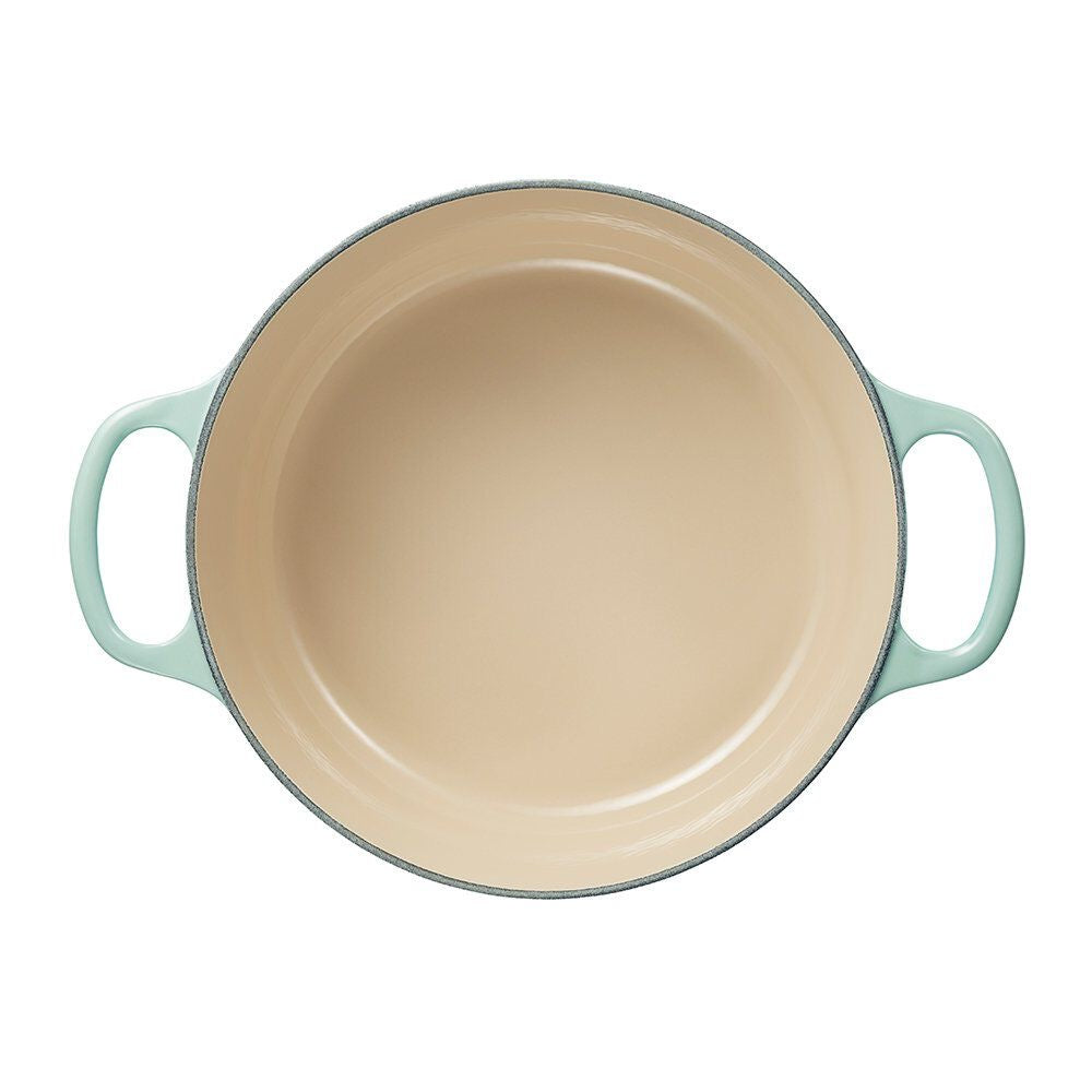 【ギフトカード】ル・クルーゼ シグニチャーココット・ロンド　22cm(クールミント)