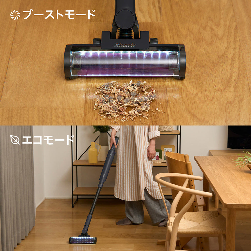 【ギフトカード】SHARK（シャーク）EVOPOWER SYSTEM NEO II+ コードレススティッククリーナー LC551Jグレープブラック