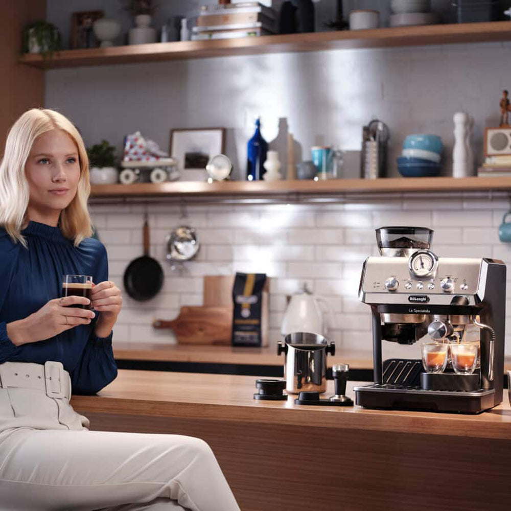 【ギフトカード】デロンギ ラ・スペシャリスタ・アルテ グラインダー付き エスプレッソ・カプチーノメーカー ホワイト