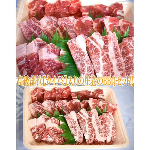 大阪・堺の人気焼肉店! 高級部位(カイノミ入) 1ポンド焼肉･BBQセット 450g