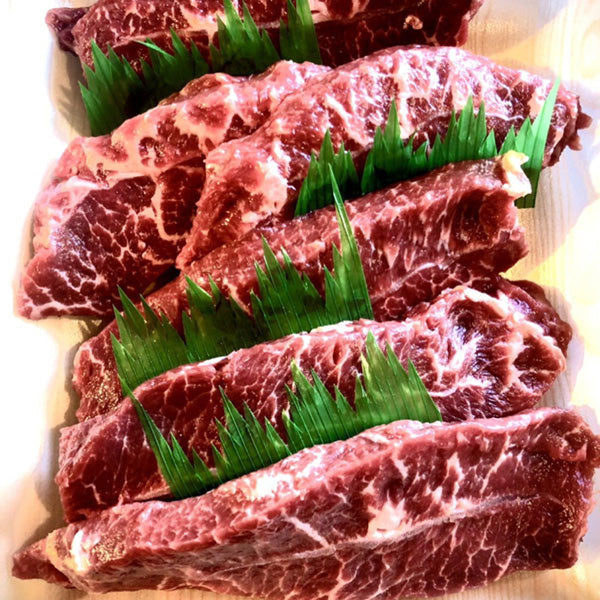 大ヒットの焼肉 炸の厚切りAUSステーキ切り落としセット 450g