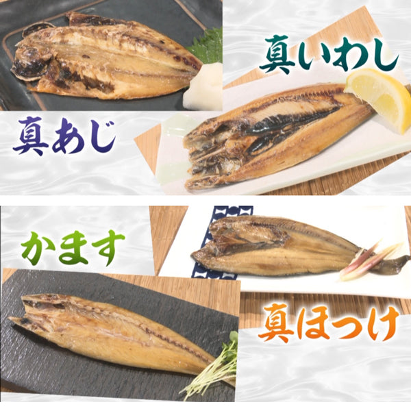 静岡県沼津産 骨まで食べられる干物「まるごとくん」　【5種×2枚 計10枚セット】