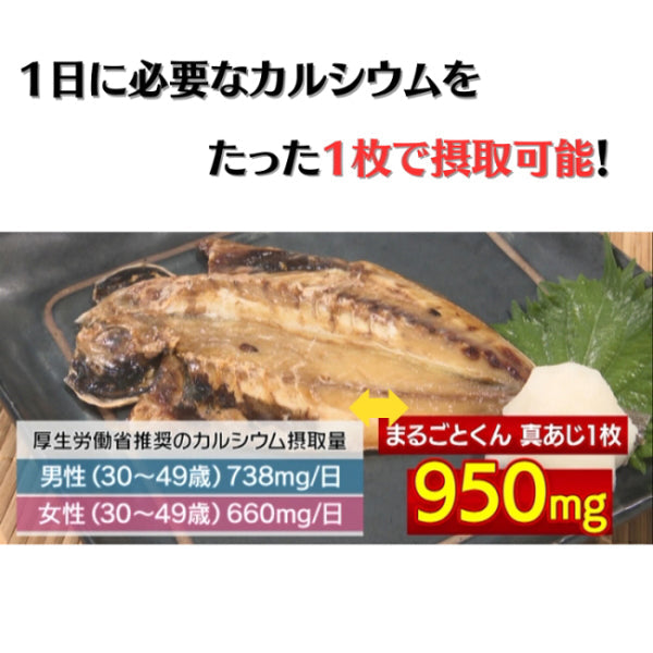 静岡県沼津産 骨まで食べられる干物「まるごとくん」　【5種×2枚 計10枚セット】