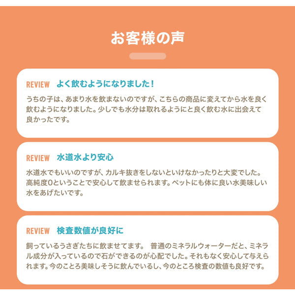 ペットの健康を考えて生まれたペット用天然水 アニマリットル 500ml 18個（1ケース）