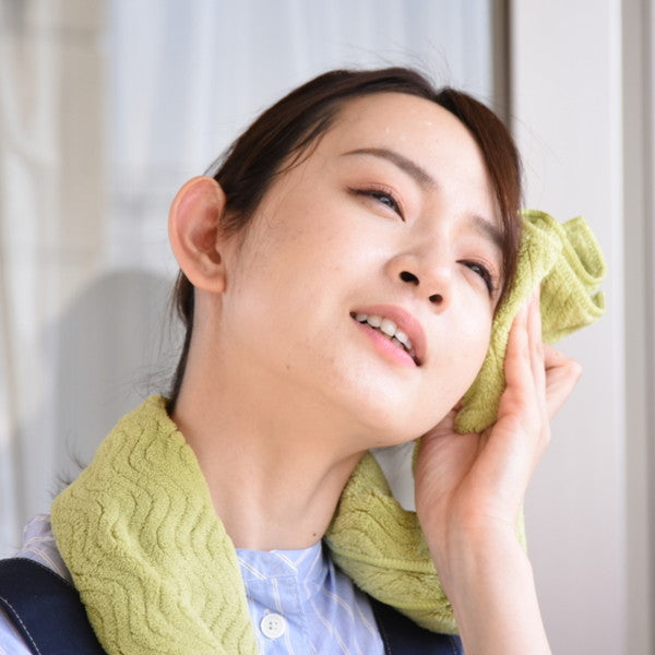 テイジン 帝人 マイクロファイバー フェイスタオル（3カラー/各4枚)【計12枚/アース】