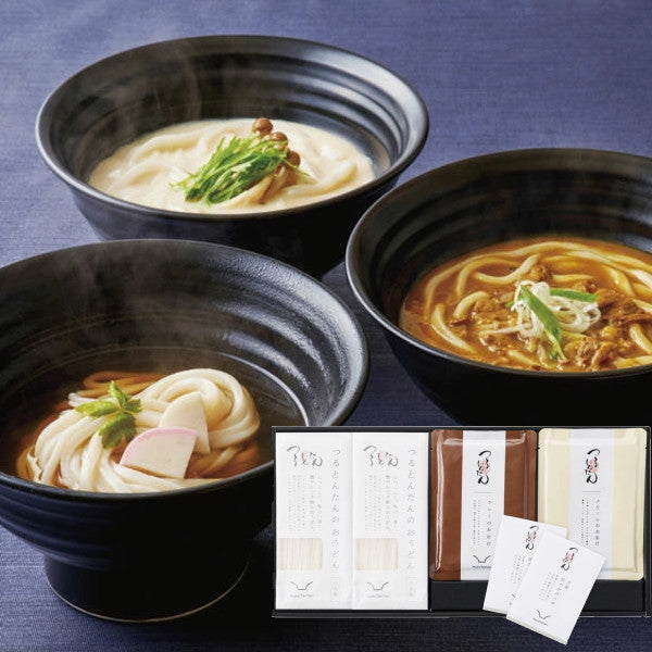 つるとんたん かけ・カレー・クリームのおうどん　 【6人前】