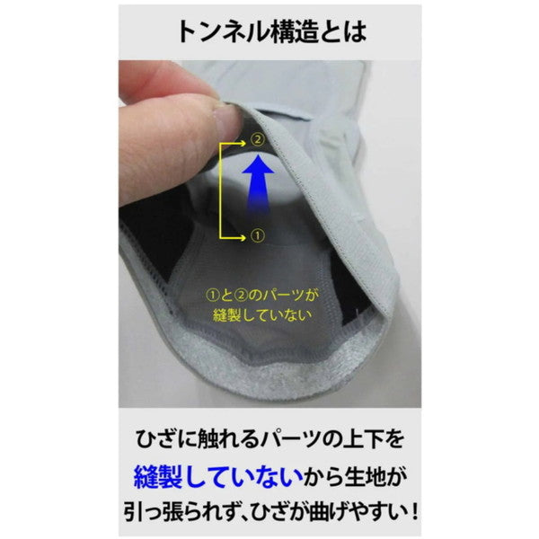 皮膚感覚ひざサポーターaruko 2枚　【ベージュ／Lサイズ】