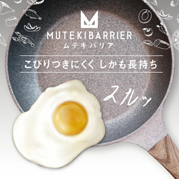 ムテキバリアフライパン　2種セット（20cm･24cm）