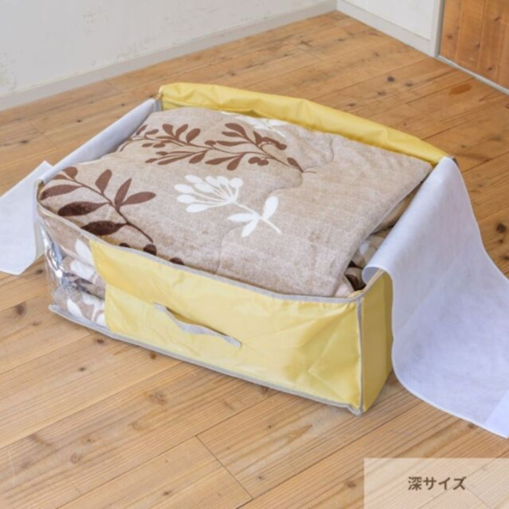 TEIJIN 乾っとデオケースLight【深型サイズ】（2個セット）ネイビー