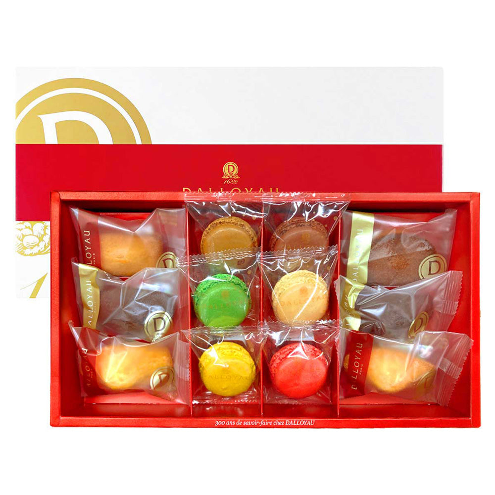 【ギフトカード】1802年パリ創業　ダロワイヨ　マカロンドゥミセック詰め合わせ M