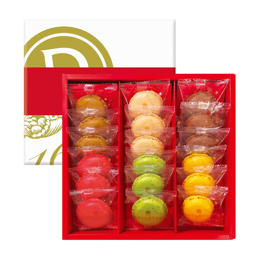 【ギフトカード】1802年パリ創業　ダロワイヨ　マカロンラスク 18枚