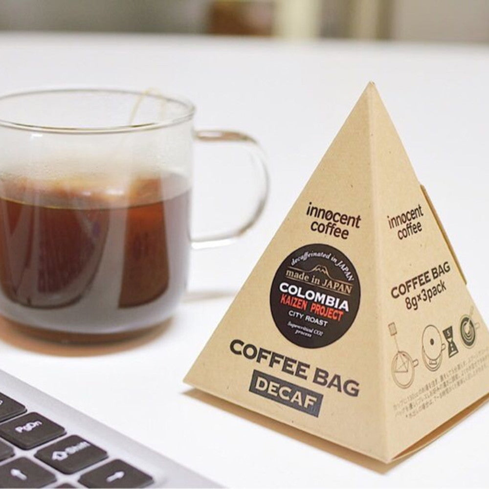 【ギフトカード】「innocent coffee」デカフェ コーヒーバッグ 4種類ギフトセット