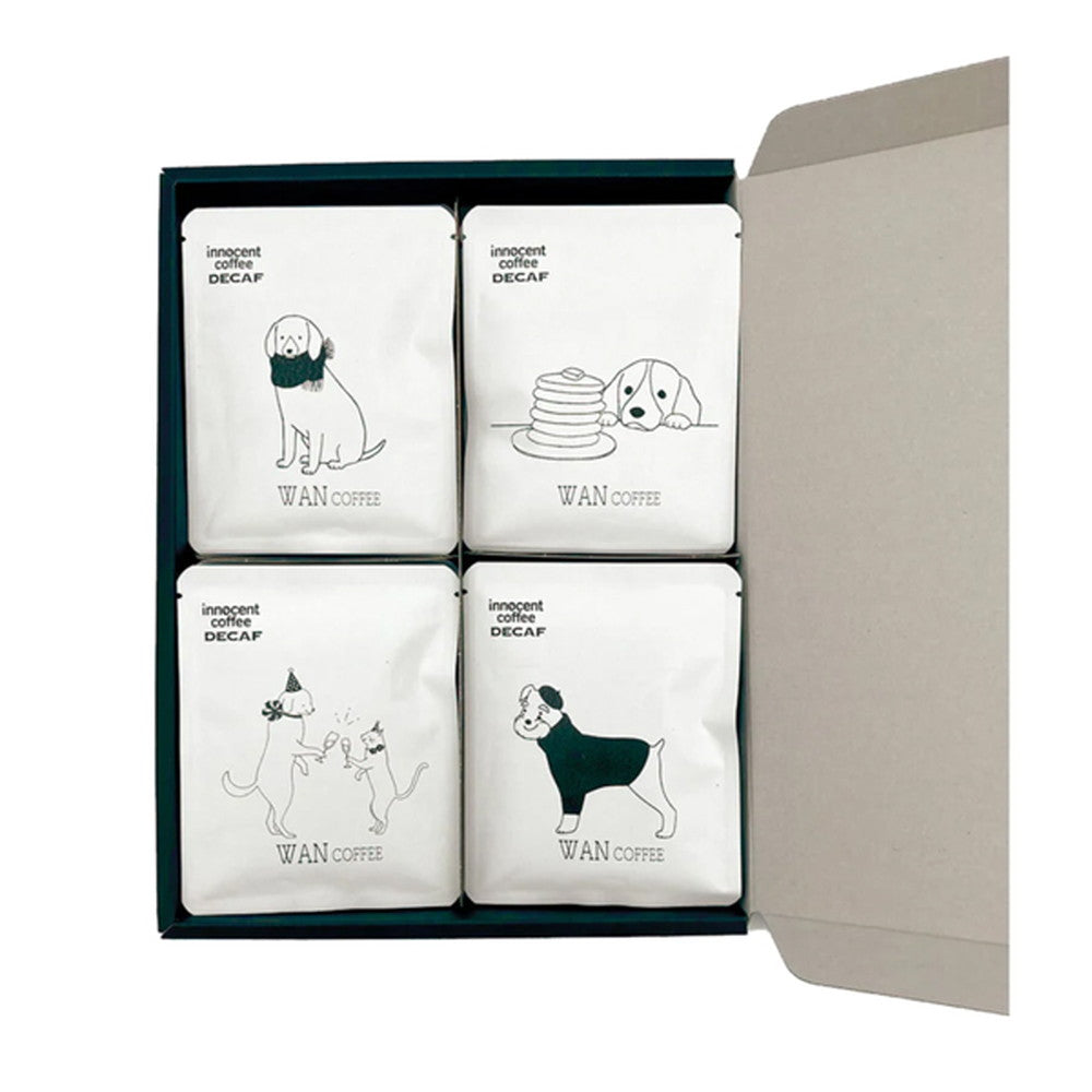 【ギフトカード】デカフェコーヒー専門　イノセントコーヒー　WAN coffeeドリップバッグセット 10pc