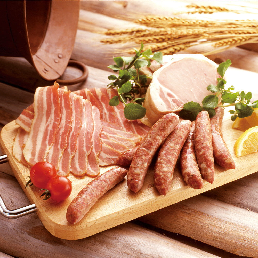 【ギフトカード】北海道・誕生90余年 長期氷温熟成製法 「エーデルワイスファーム」薪・炭火仕上げべーコン・ソーセージギフト C