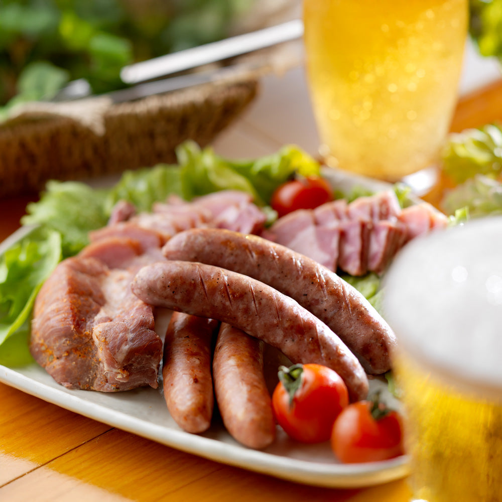 【ギフトカード】北海道・誕生90余年 長期氷温熟成製法 「エーデルワイスファーム」 薪・炭火仕上げベーコン・ソーセージ　ギフト H