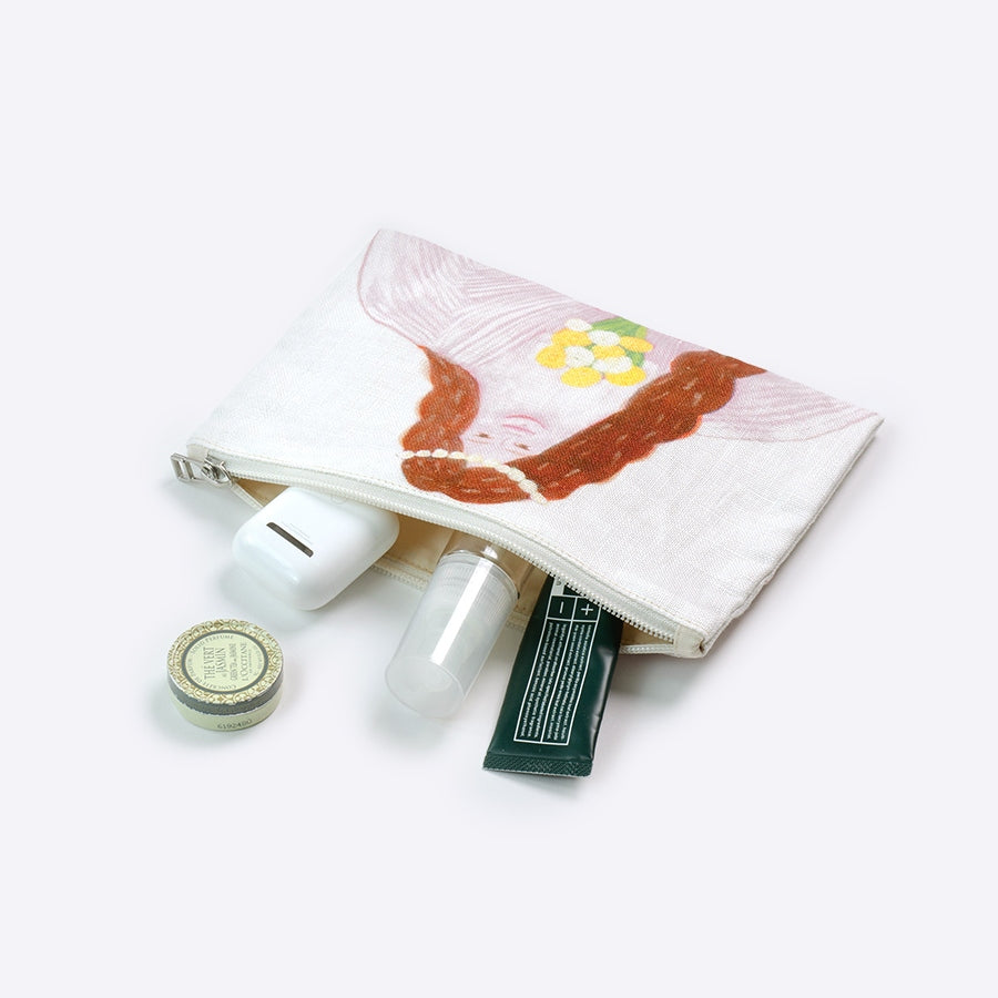 FAVORRIC リネンポーチ | たんぽぽガール