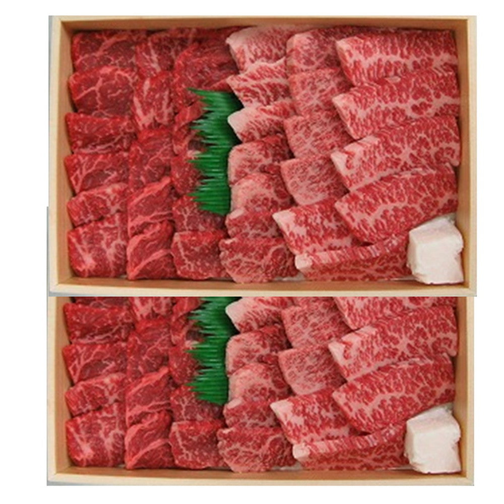 兵庫　「牛乃匠」　神戸牛焼肉　1kg（モモ・バラ500g、カタ500g）