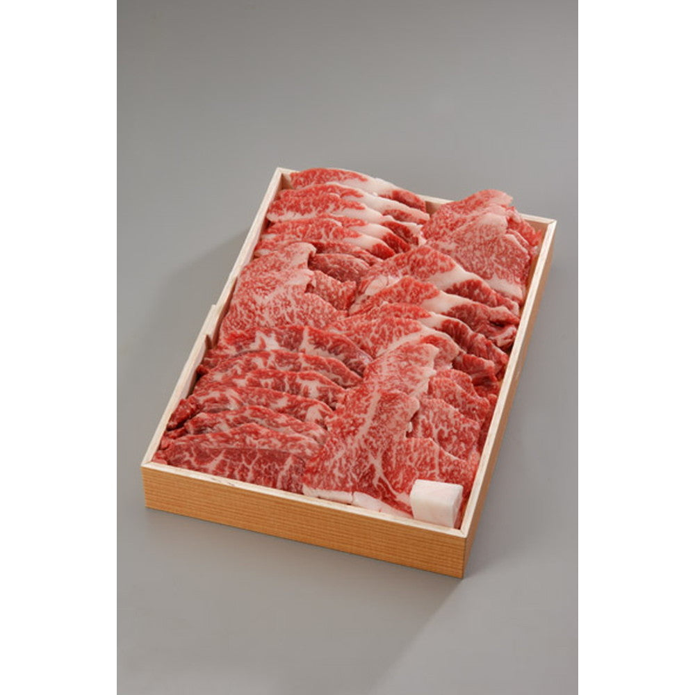 三重「霜ふり本舗」松阪牛　網焼・焼肉　1kg（モモ、バラ）