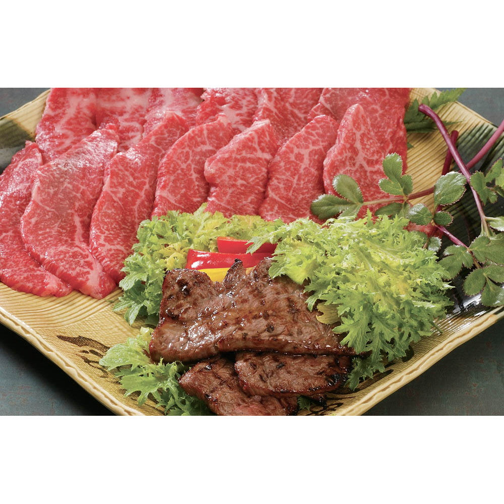 滋賀近江「松喜屋」　あみ焼肉　400g（モモ・バラ）