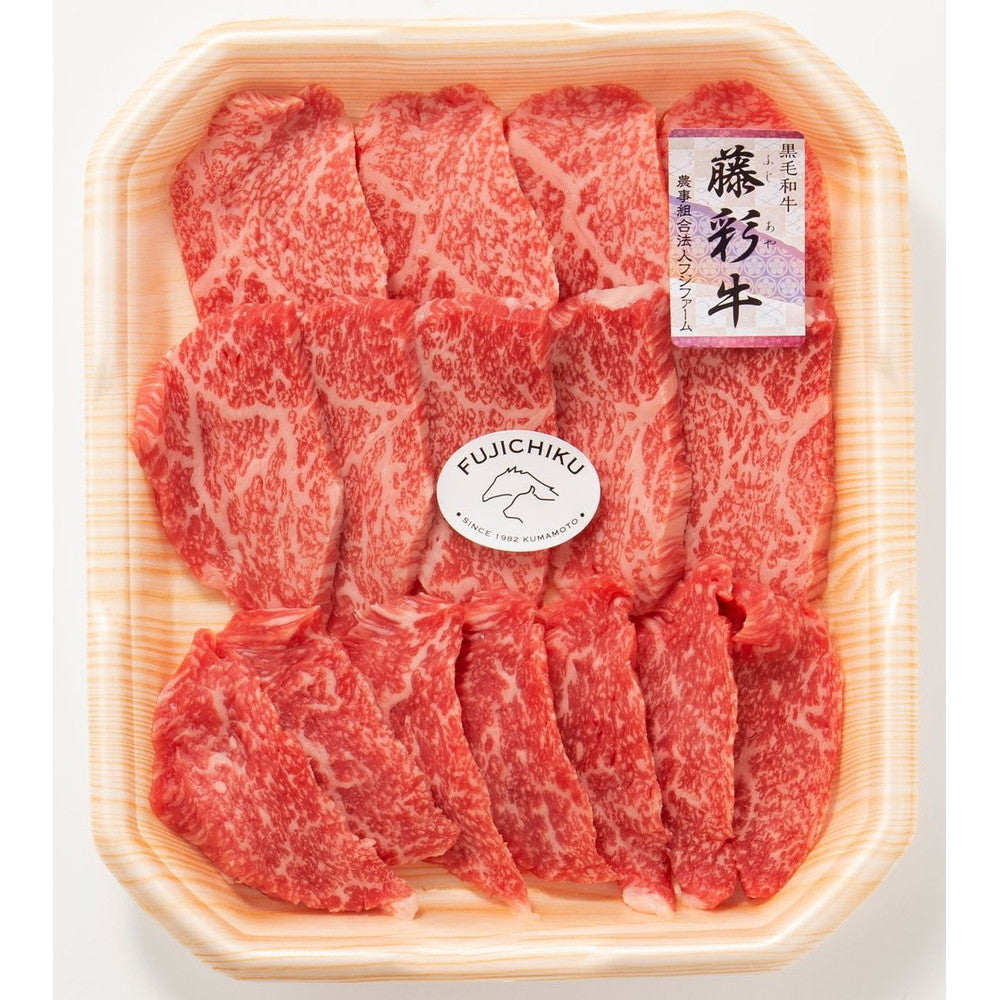 熊本 「フジチク」 藤彩牛モモ焼肉用　モモ焼肉用300g