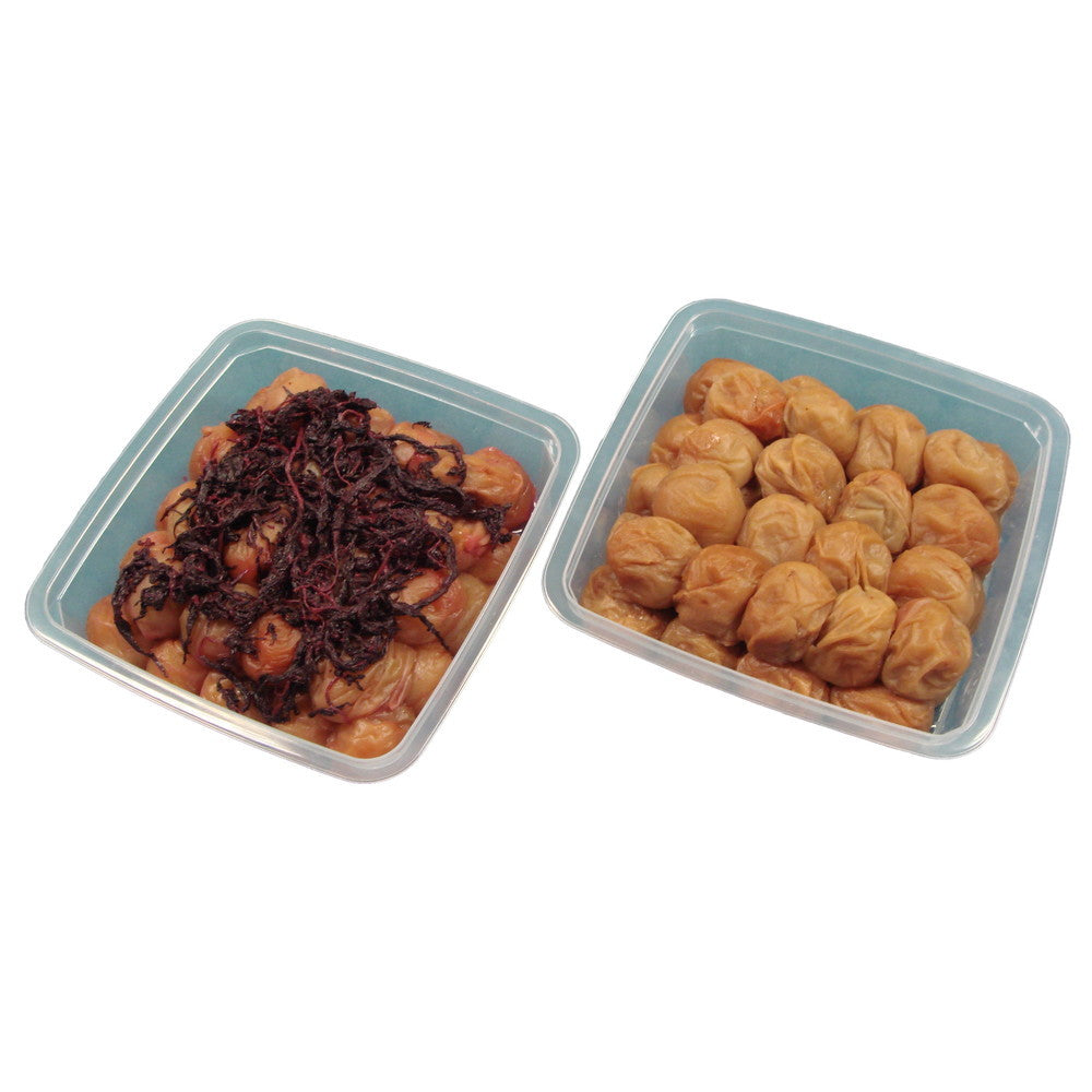 【母の日ギフト】和歌山　紀州南高梅　つぶれ梅　うす塩味（塩分6%）×1kg、しそ風味（塩分6%）×1kg