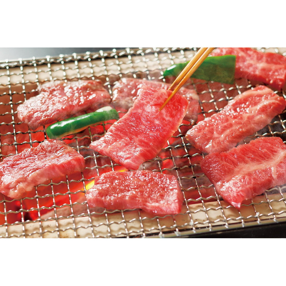 三重　松阪牛バラ焼肉用(600g)　　バラ焼肉用600g／A4等級以上／証明書付き