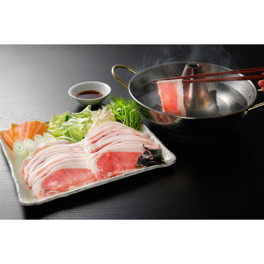 【母の日ギフト】北海道真狩産 ハーブ豚のロースしゃぶ　100g×3