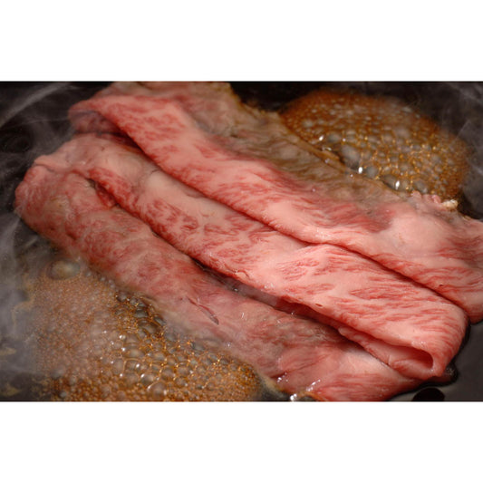 【母の日ギフト】三重　松阪牛　すき焼き　うで400g(A-4等級／証明書付き）