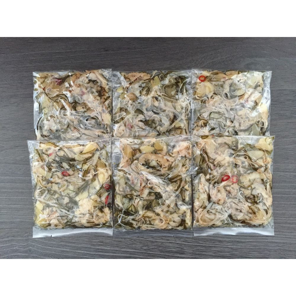 【母の日ギフト】北海道　白醤油小分け松前漬け【130g x 6】