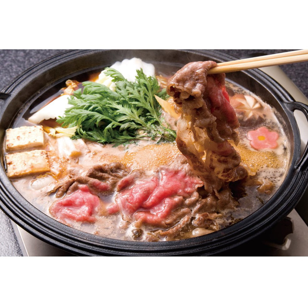 東京　「江戸前肉割烹　宮下」 山形牛肩ロースすき焼き用　480g